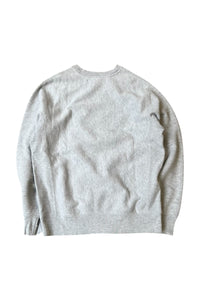 SKATEBOARDING LOGO SWEATSHIRT / GRAY [SIZE: S USED]