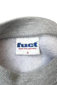 SKATEBOARDING LOGO SWEATSHIRT / GRAY [SIZE: S USED]