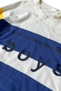 MADE IN FRANCE 15'S-19'S L/S T-SHIRT / WHITE [SIZE: S USED]