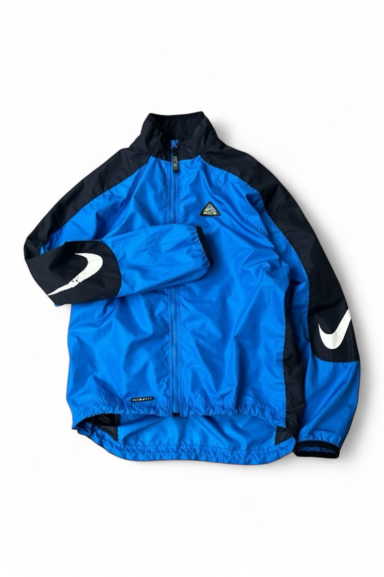 Y2K EARLY 00'S CLIMA FIT NYLON JACKET / BLUE [SIZE: S USED]