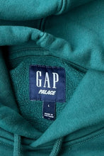画像をギャラリービューアに読み込む, HOODIE SWEATSHIRT / GREEN [SIZE: L USED]
