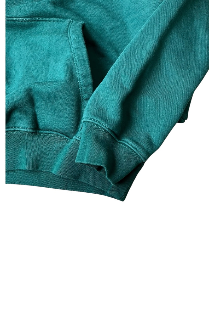 HOODIE SWEATSHIRT / GREEN [SIZE: L USED]