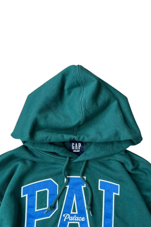 HOODIE SWEATSHIRT / GREEN [SIZE: L USED]