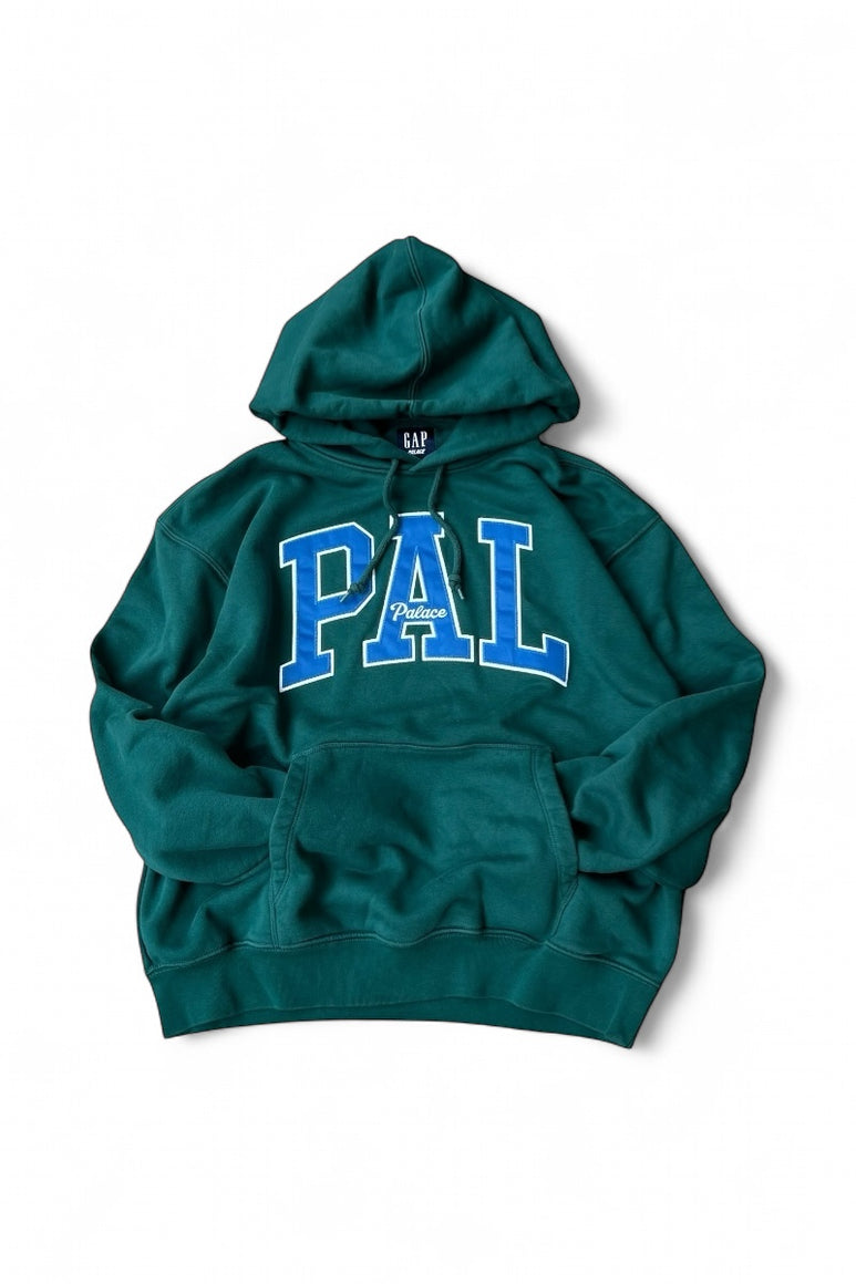HOODIE SWEATSHIRT / GREEN [SIZE: L USED]