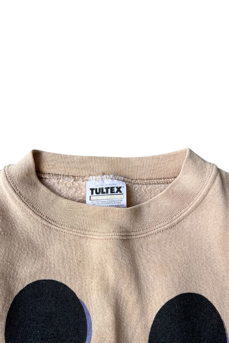 MADE IN USA 90'S MICKEY SWEATSHIRT / BEIGE [SIZE: L USED]