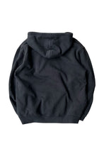 画像をギャラリービューアに読み込む, Y2K EARLY 00&#39;S LOGO SWEAT HOODIE / BLACK [SIZE: M USED]
