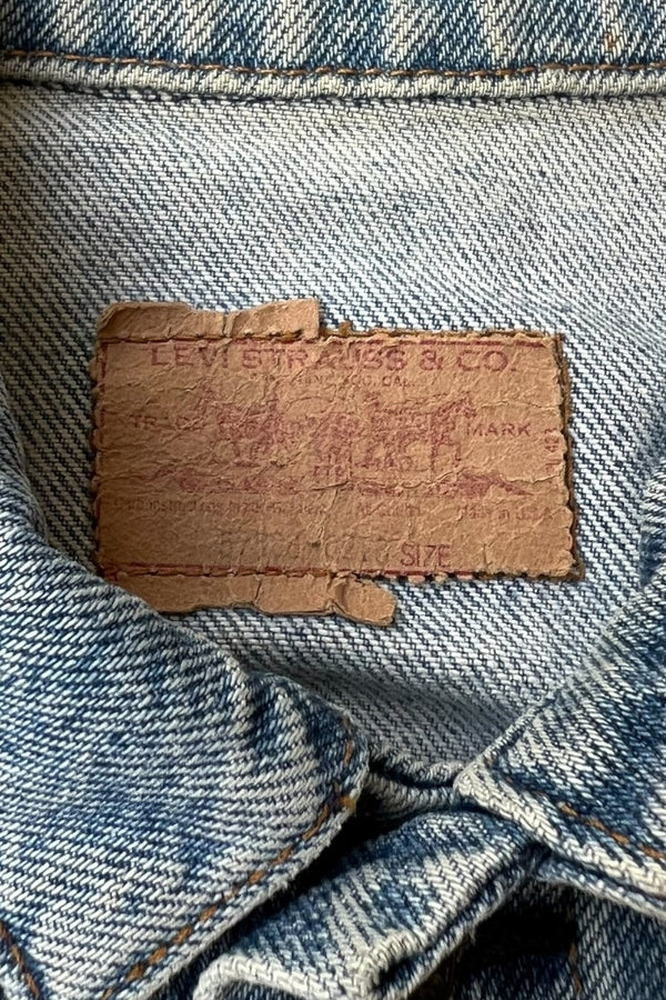 MADE IN USA 90'S 57506 0213 DENIM JACKET / INDIGO [SIZE: M USED]