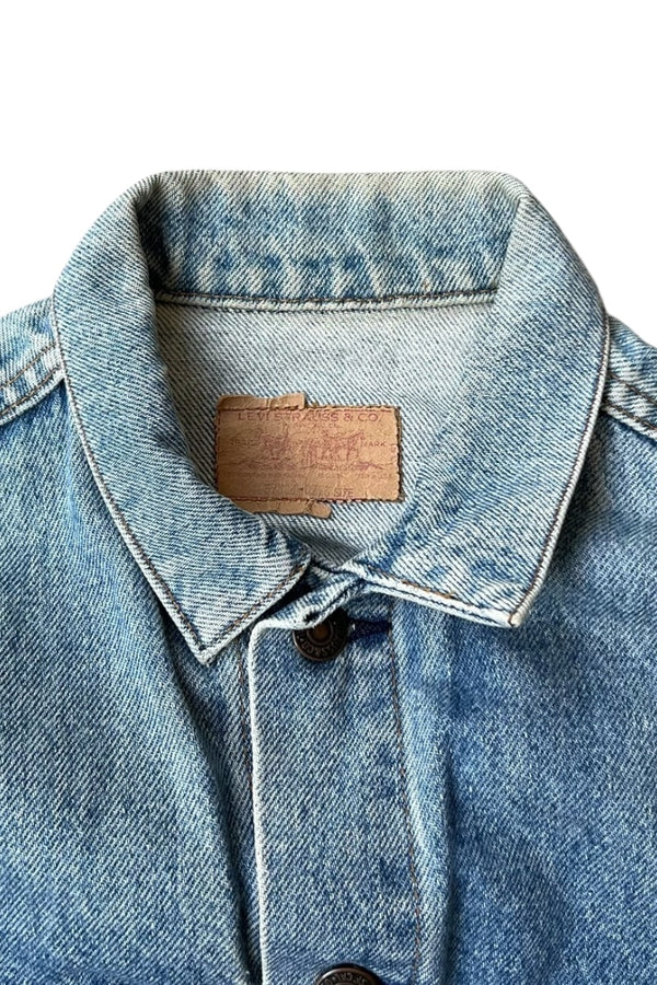 MADE IN USA 90'S 57506 0213 DENIM JACKET / INDIGO [SIZE: M USED]