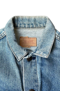 MADE IN USA 90'S 57506 0213 DENIM JACKET / INDIGO [SIZE: M USED]