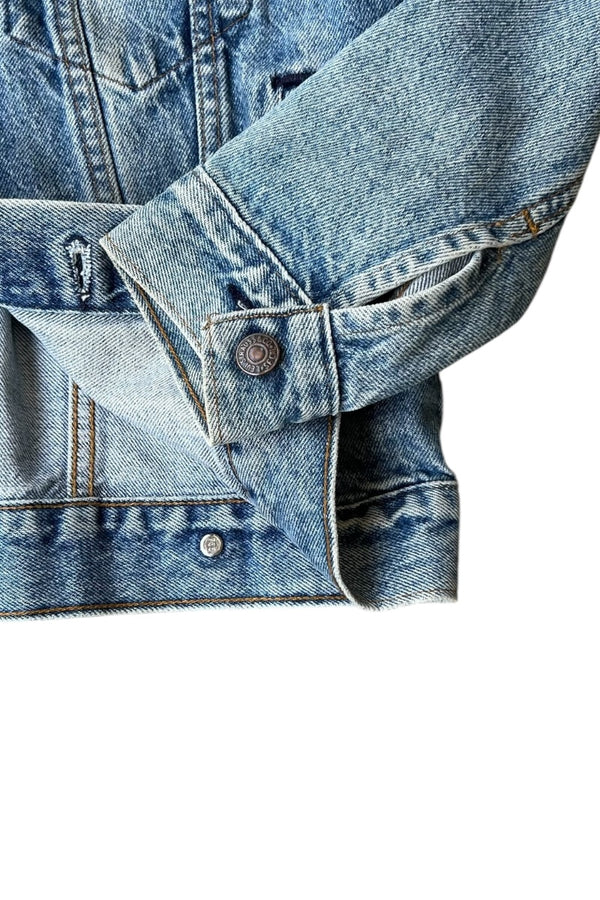 MADE IN USA 90'S 57506 0213 DENIM JACKET / INDIGO [SIZE: M USED]