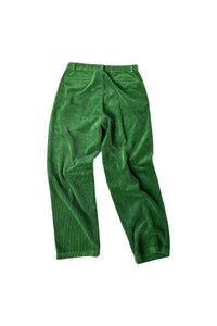 90'S ANDREW CORDUROY PANTS / GREEN [SIZE: 33 USED]