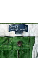 画像をギャラリービューアに読み込む, 90&#39;S ANDREW CORDUROY PANTS / GREEN [SIZE: 33 USED]
