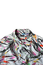 画像をギャラリービューアに読み込む, MADE IN ENGLAND 80-90&#39;S L/S SILK SHIRT / PATTERN [SIZE: L USED]
