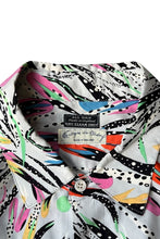 画像をギャラリービューアに読み込む, MADE IN ENGLAND 80-90&#39;S L/S SILK SHIRT / PATTERN [SIZE: L USED]
