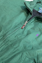 画像をギャラリービューアに読み込む, 90&#39;S ONE POINT PUFF ZIP JACKET / GREEN [SIZE: XL USED]
