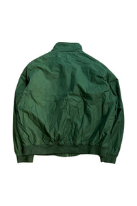 90'S ONE POINT PUFF ZIP JACKET / GREEN [SIZE: XL USED]