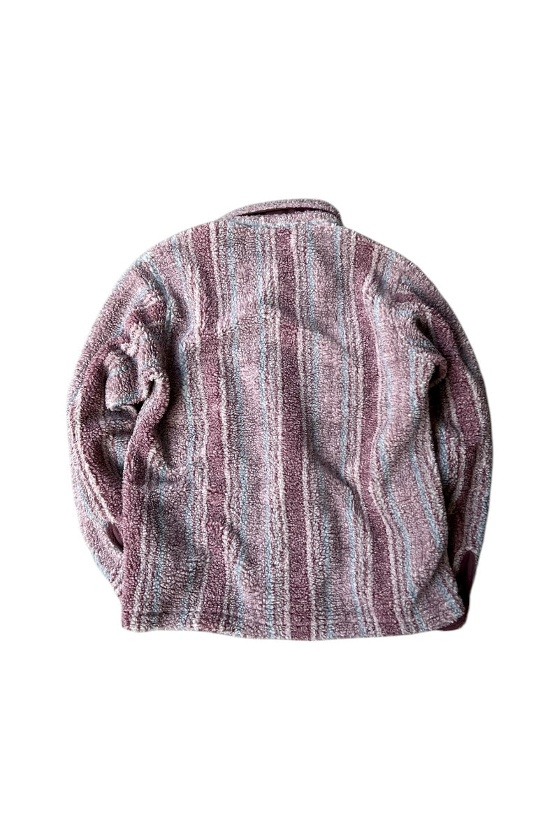 23AW SHERPA SHIRT JACKET / STRIPE [SIZE: S DEADSTOCK/NOS]