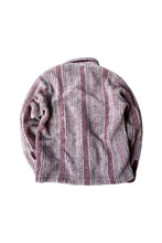 画像をギャラリービューアに読み込む, 23AW SHERPA SHIRT JACKET / STRIPE [SIZE: S DEADSTOCK/NOS]
