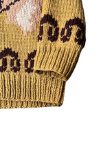 画像をギャラリービューアに読み込む, 60-70&#39;S COWICHAN KNIT SWAETER / YELLOW [SIZE: L USED]
