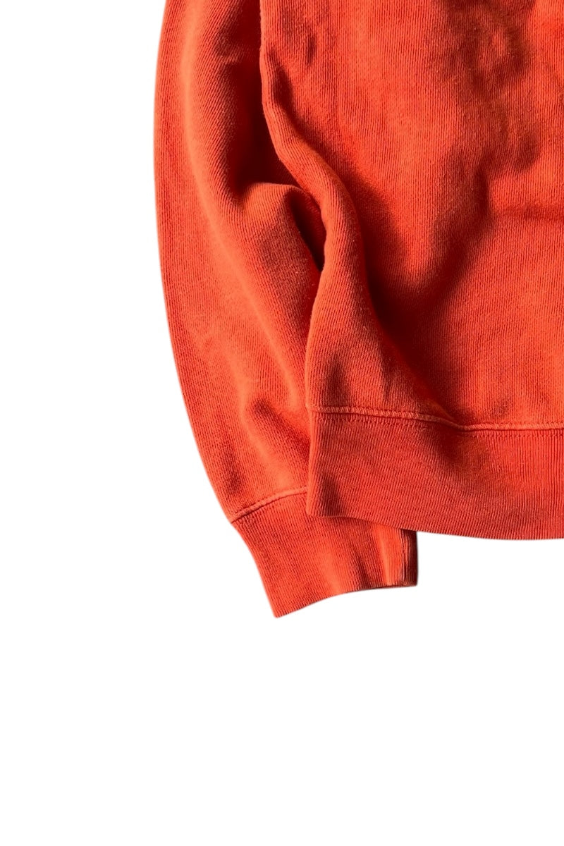 90'S LOGO SWEATSHIRT / ORANGE [SIZE: L USED]