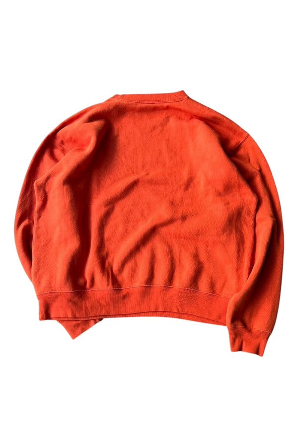 90'S LOGO SWEATSHIRT / ORANGE [SIZE: L USED]