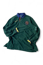 画像をギャラリービューアに読み込む, 90&#39;S L/S RUGBY SHIRT / GREEN [SIZE: L USED]
