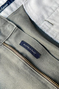 MADE IN MEXICO 90'S TUCK CHINO PANTS / OLIVE [SIZE: 32 USED]