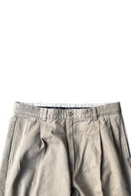 画像をギャラリービューアに読み込む, 90&#39;S TUCK CHINO PANTS / BEIGE [SIZE: 33 USED]
