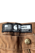 画像をギャラリービューアに読み込む, MADE IN USA DOUBLE KNEE DUCK PANTS USA企画品 / BROWN [SIZE: 32 USED]
