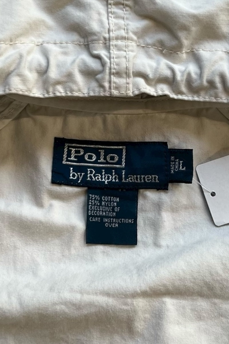 BIG PONY ZIP HOODIE JACKET 90'S Reissue / WHITE [SIZE: L USED]
