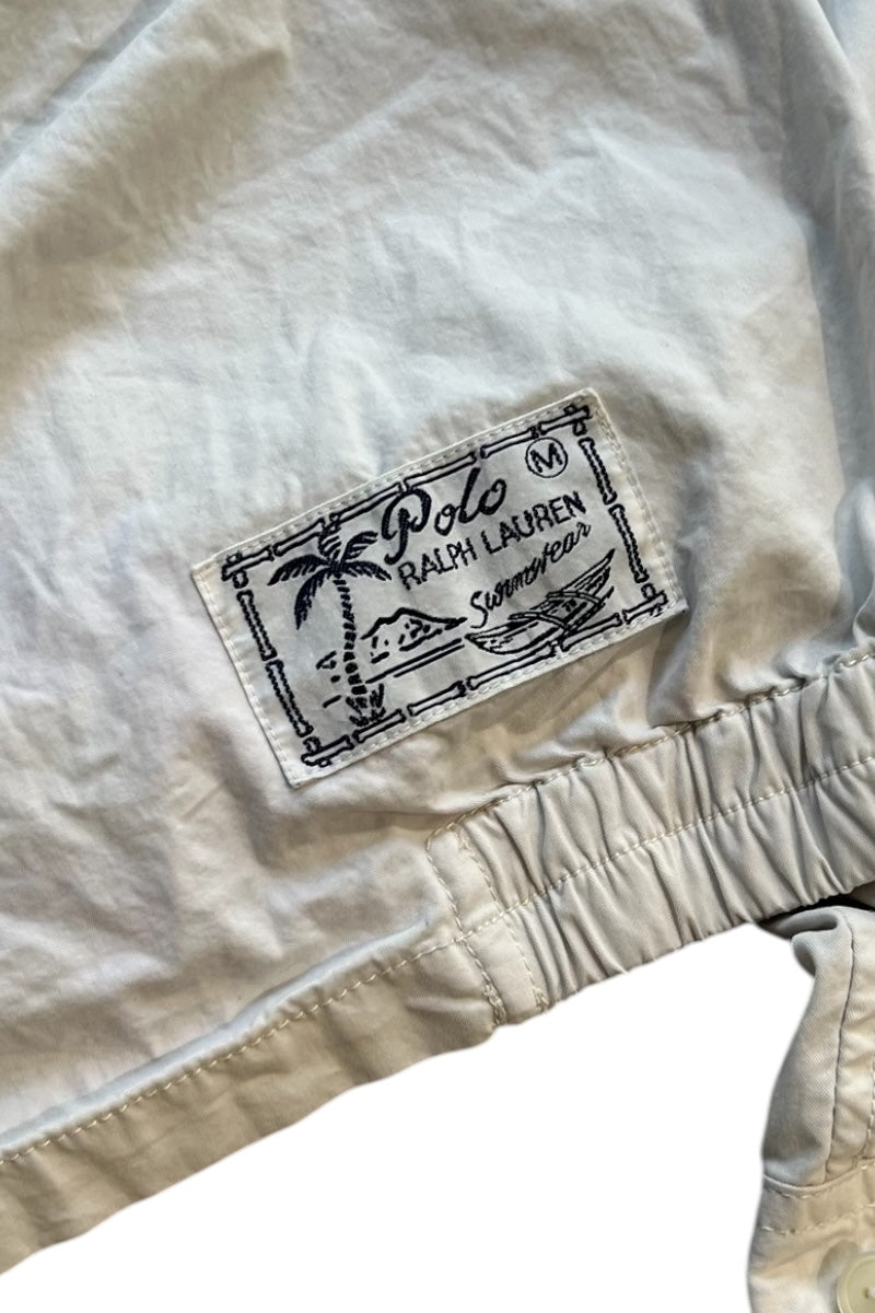 BIG PONY ZIP HOODIE JACKET 90'S Reissue / WHITE [SIZE: L USED]