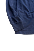 画像をギャラリービューアに読み込む, MADE IN ENGLAND 90&#39;S L/S POLO SHIRT / NAVY [SIZE: S USED]
