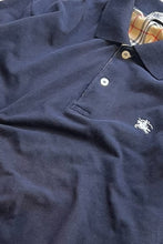 画像をギャラリービューアに読み込む, MADE IN ENGLAND 90&#39;S L/S POLO SHIRT / NAVY [SIZE: S USED]
