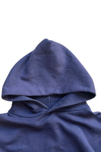 画像をギャラリービューアに読み込む, MADE IN USA 80&#39;S HOODIE SWEATSHIRT / NAVY [SIZE: L USED]
