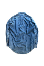 画像をギャラリービューアに読み込む, 90-92&#39;S L/S DENIM SHIRT / INDIGO [SIZE: M USED]
