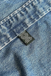 90-92'S L/S DENIM SHIRT / INDIGO [SIZE: M USED]