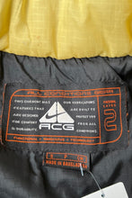 画像をギャラリービューアに読み込む, Y2K EARLY 00&#39;S RIP STOP ZIP NYLON PUFF JACKET / YELLOW [SIZE: S USED]
