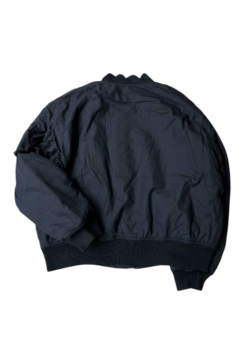90'S MA-1 TYPE JACKET / BLACK [SIZE: L USED]