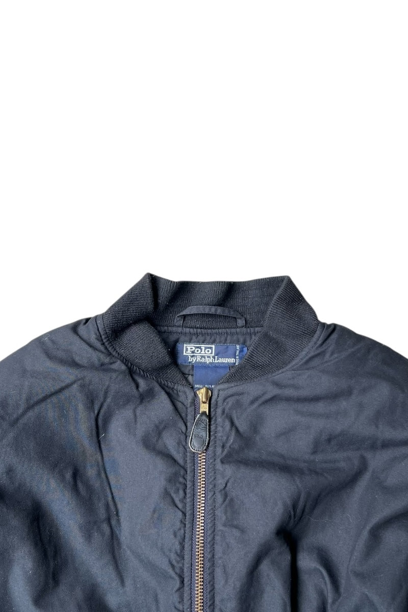 90'S MA-1 TYPE JACKET / BLACK [SIZE: L USED]