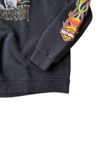 画像をギャラリービューアに読み込む, MADE IN CANADA 03&#39;S FIRE FLAME SWEAT / BLACK [SIZE: L USED]
