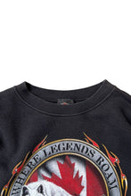 画像をギャラリービューアに読み込む, MADE IN CANADA 03&#39;S FIRE FLAME SWEAT / BLACK [SIZE: L USED]
