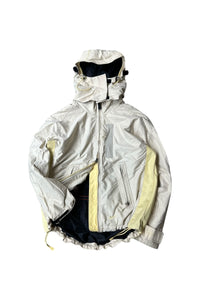 90'S OUTER LAYER 3 NYLON SHELL JACKET / BEIGE [SIZE: M USED]