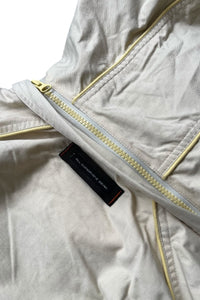 90'S OUTER LAYER 3 NYLON SHELL JACKET / BEIGE [SIZE: M USED]