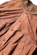 画像をギャラリービューアに読み込む, 90&#39;S REVERSIBLE LEATHER JACKET / BROWN [SIZE: 41 USED]
