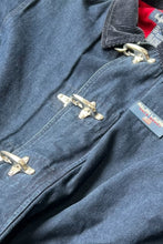 画像をギャラリービューアに読み込む, 90&#39;S DENIM FIREMAN JACKET / NAVY [SIZE: M USED]

