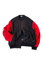 画像をギャラリービューアに読み込む, MADE IN TURKEY 17AW FOX BROTHERS BACK PRINT QUILTING JACKET / BLACK [SIZE: L USED]
