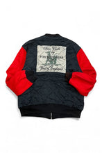 画像をギャラリービューアに読み込む, MADE IN TURKEY 17AW FOX BROTHERS BACK PRINT QUILTING JACKET / BLACK [SIZE: L USED]
