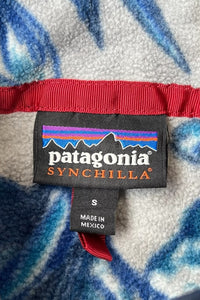MADE IN MEXICO 16'S LIGHTWEIGHT SYNCHILLA T-SNAP FLEECE JACKET / BLUE [SIZE: S USED]
