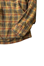 画像をギャラリービューアに読み込む, MADE IN USA 60&#39;S WOOL CHECK L/S SHIRT / CHECK [SIZE: L USED]
