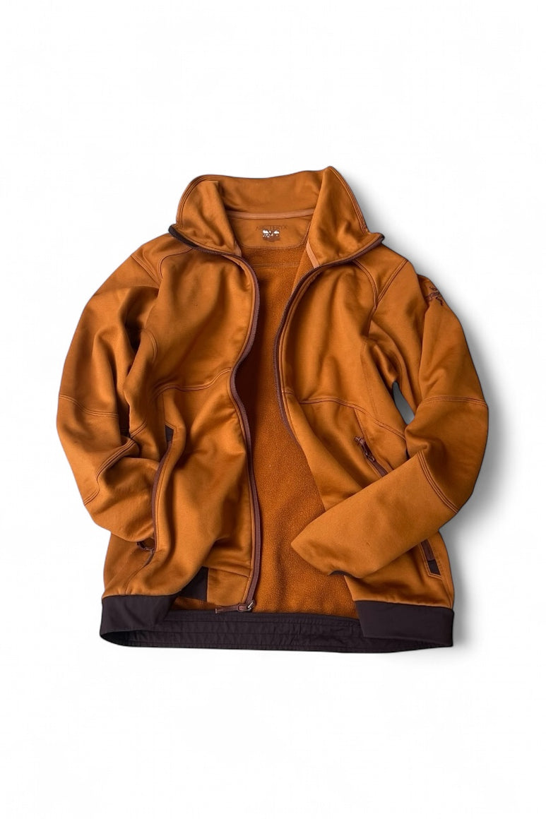 ZIP JACKET / BROWN [SIZE: L USED]